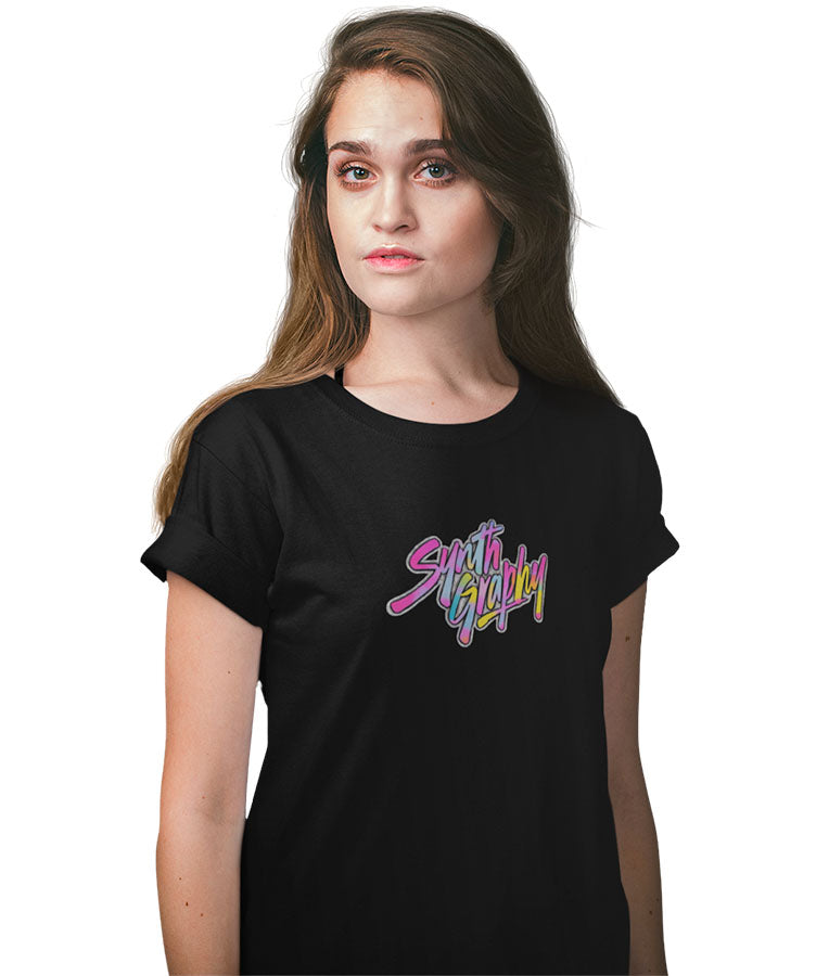 Playera Originales Synthgraphy SYN 01 SNGL FRENTE (BLANCO)