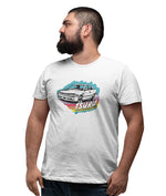 Playera Retro Tsuru MC 02 TSU FRENTE (BLANCO/NEGRO)